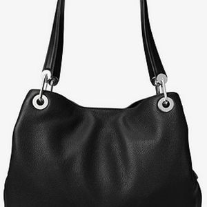 Michael Kors Raven with Chrome Hardware
